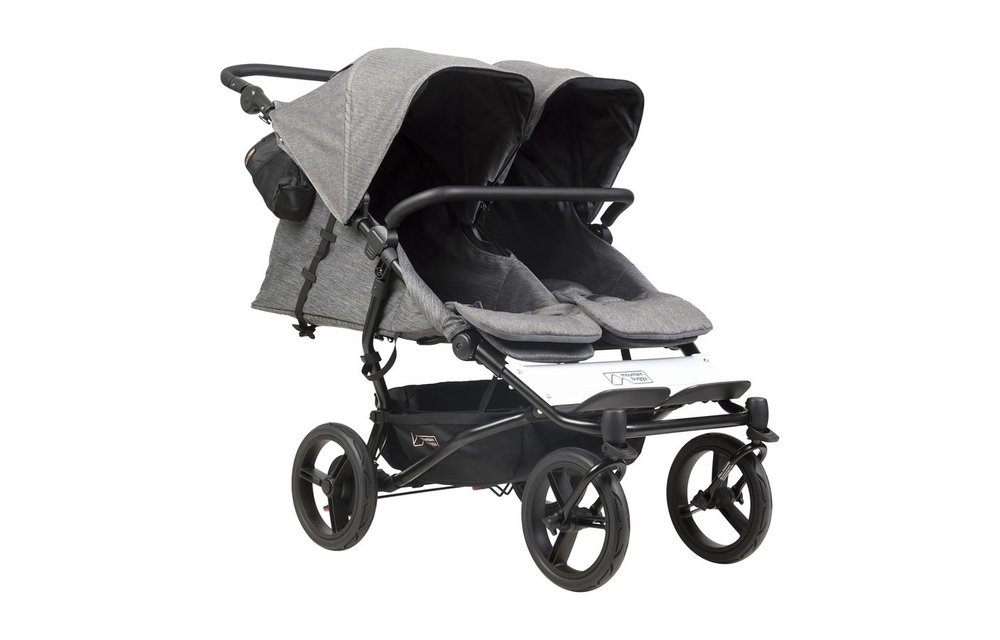 2020 Mountain Buggy Duet Luxury Stroller - Herringbone