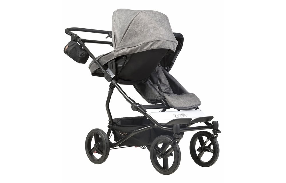 2020 Mountain Buggy Duet Luxury Stroller - Herringbone