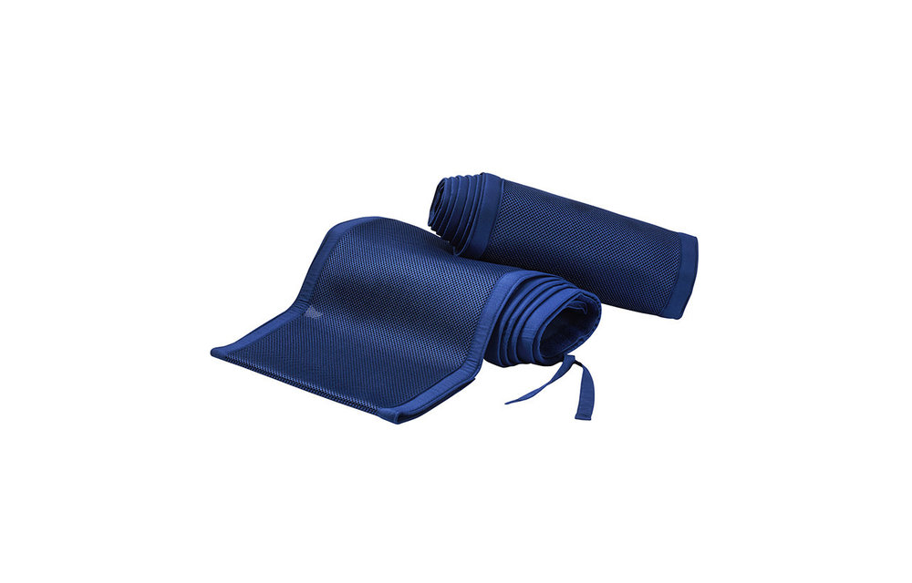 Breathable Baby Breathable Mesh Crib Liners In Navy