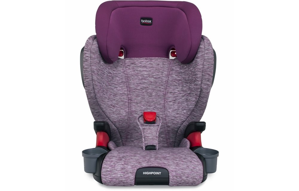 Britax Highpoint Booster Seat In Mulberry (2 Piece)
