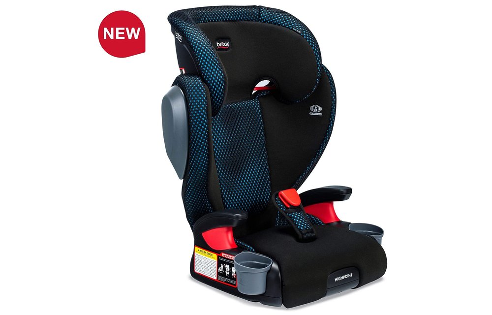 Britax Highpoint Booster Seat In Cool Flow Teal (2 Piece)