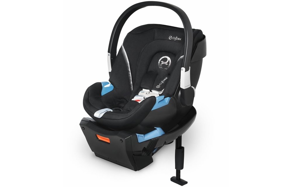 Cybex Aton 2 With Sensorsafe In Lavastone Black