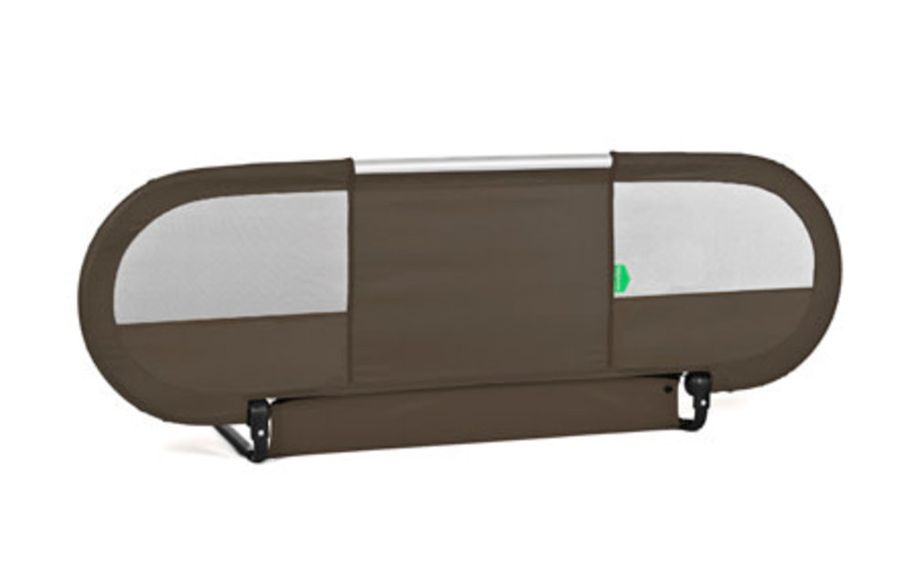 BabyHome Side Bed Rail In Brown
