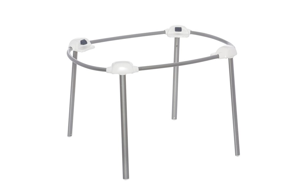 CLOSEOUT!! Halo Bassinet Portable Stand - Light Silver