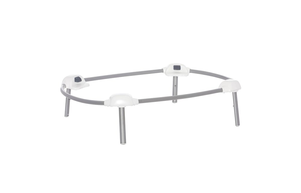 CLOSEOUT!! Halo Bassinet Portable Stand - Light Silver