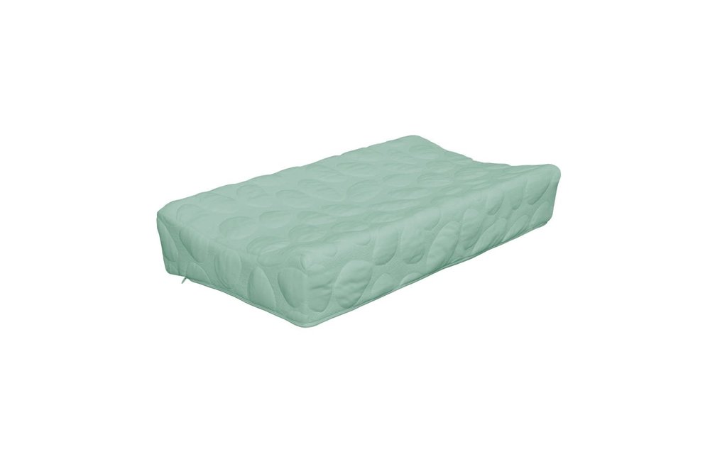Nook Sleep Organic Pebble Changing Pad In Sea Glass