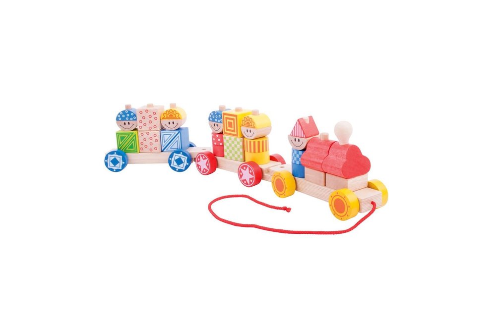 Bigjigs Toys Build Up Train