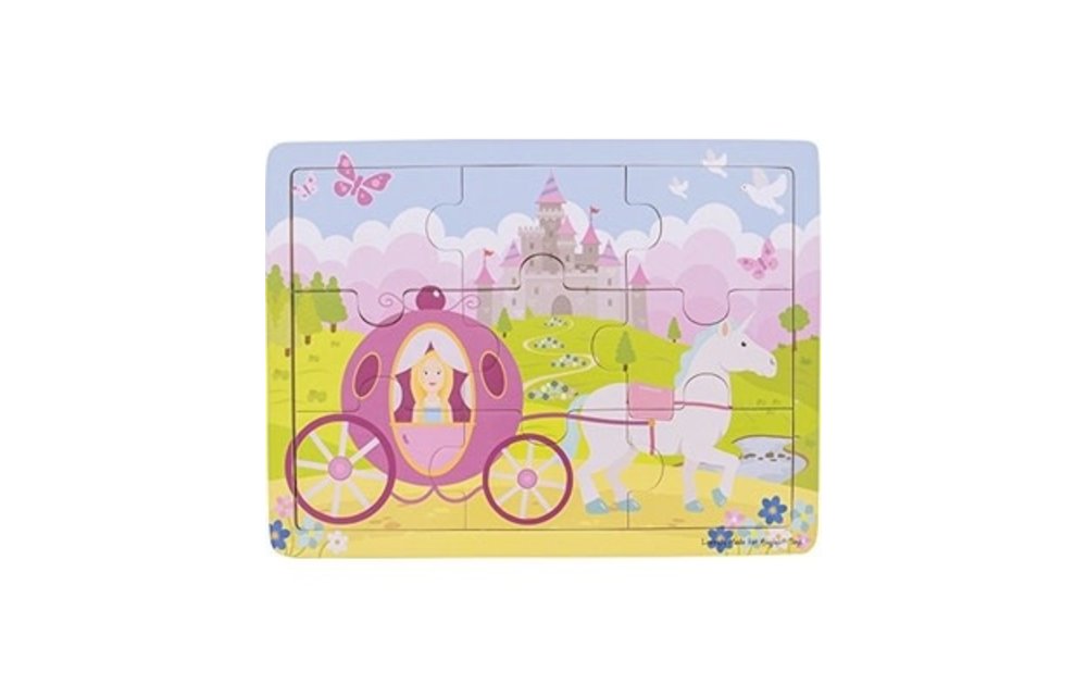 Bigjigs Toys Tray Puzzle - Princess