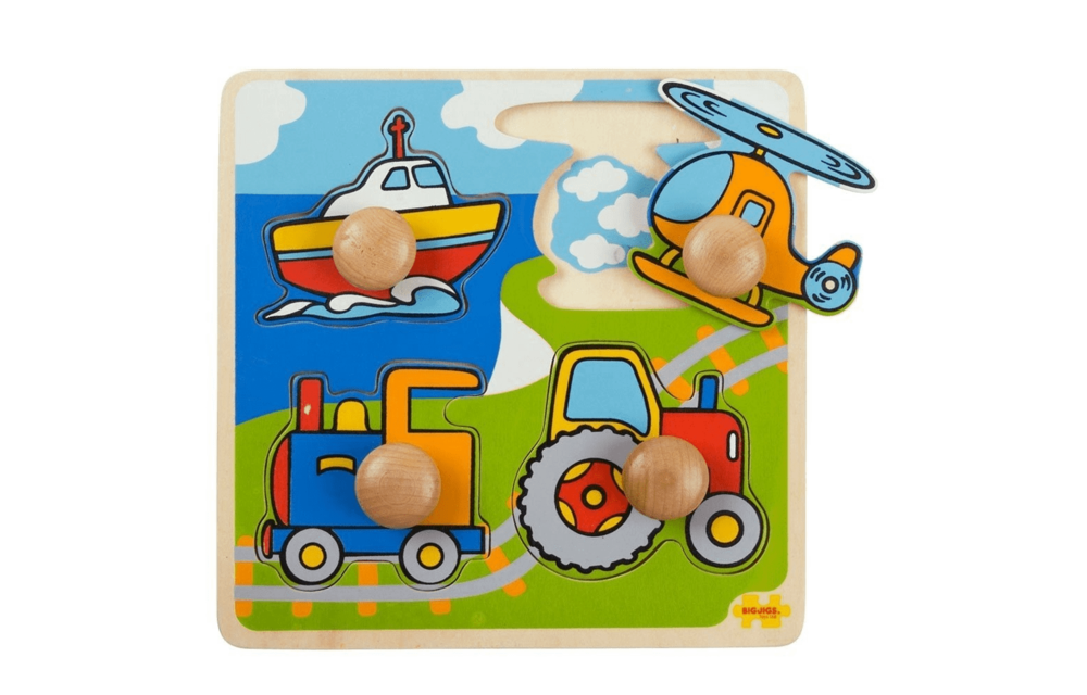Bigjigs Toys My First Peg Puzzle Transport