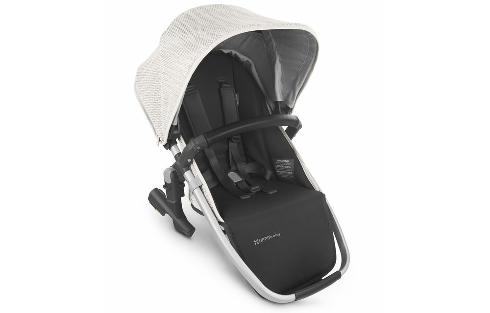 2020 Uppa Baby Vista Rumble Seat V2 (Only) In SIERRA (dune knit/silver/black leather)