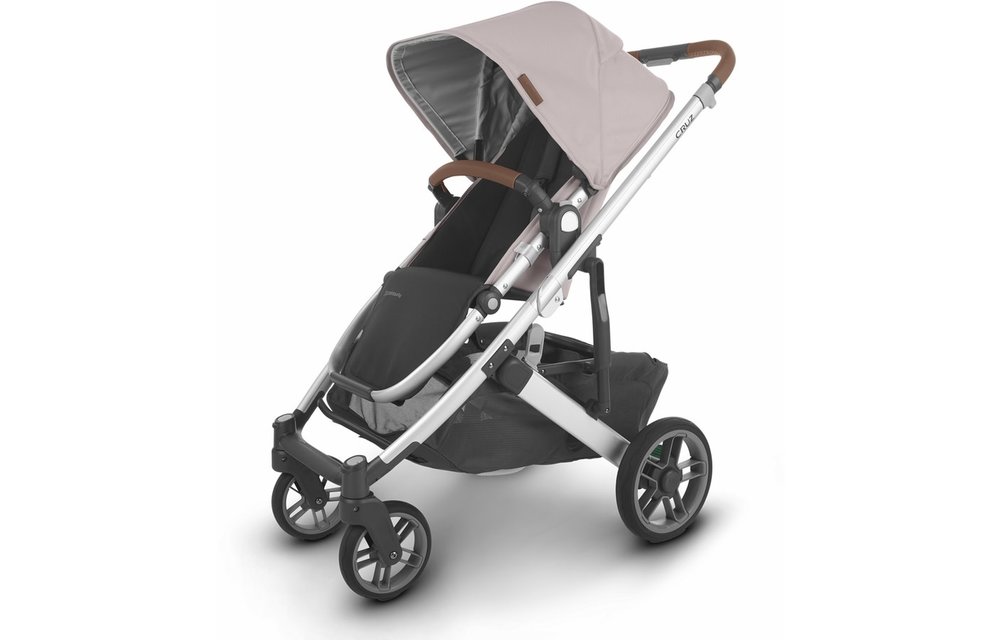 Uppa Baby Cruz V2 Stroller In ALICE (dusty pink/silver/saddle leather)