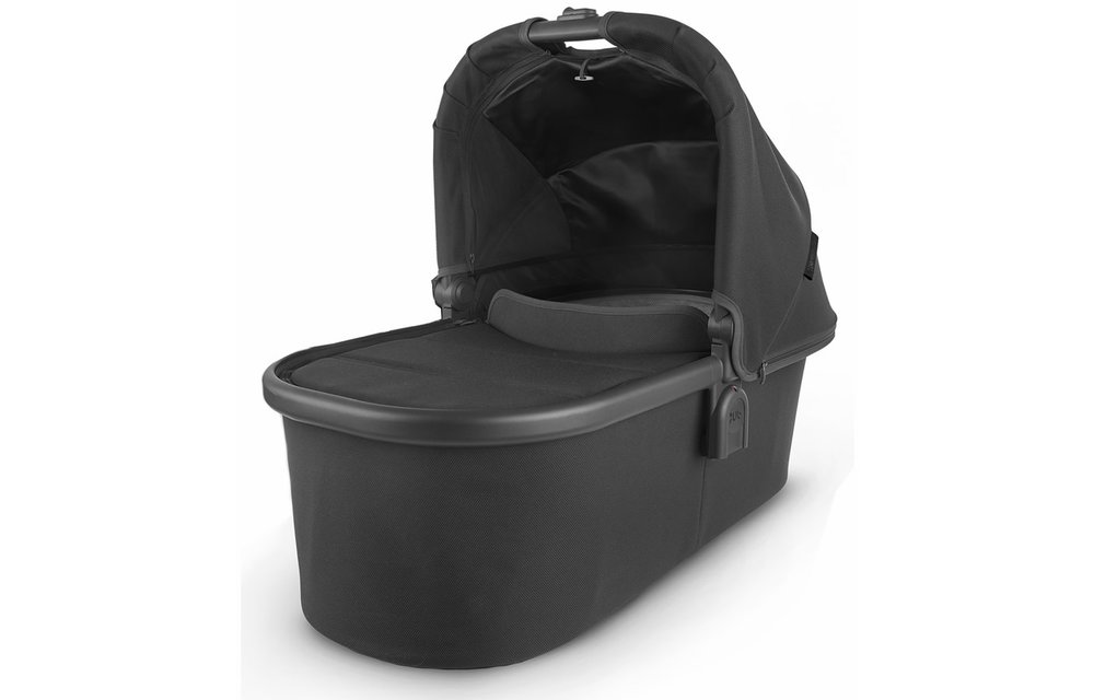 Uppa Baby Vista-Cruz V2 Bassinet - JAKE (black/carbon/black leather)
