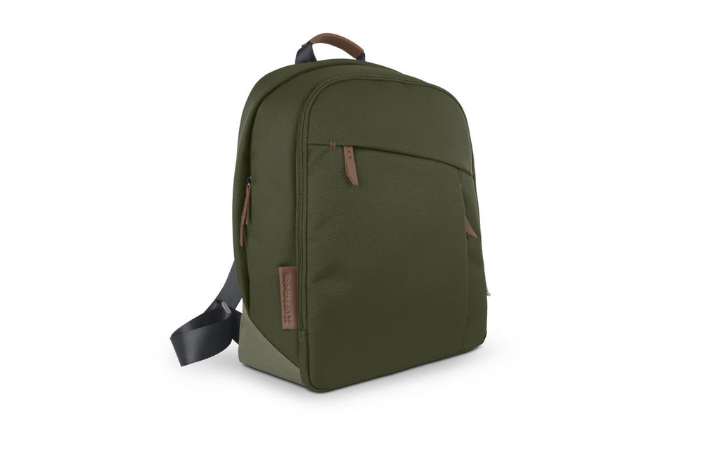 Uppa Baby Changing Backpack - HAZEL (olive/saddle leather)