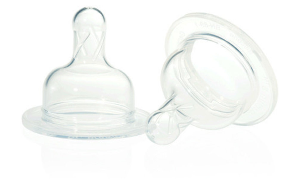 CLOSEOUT!! Dr. Browns Wide Neck Replacement Silicone Nipple Level 3 (2 In A Pack)