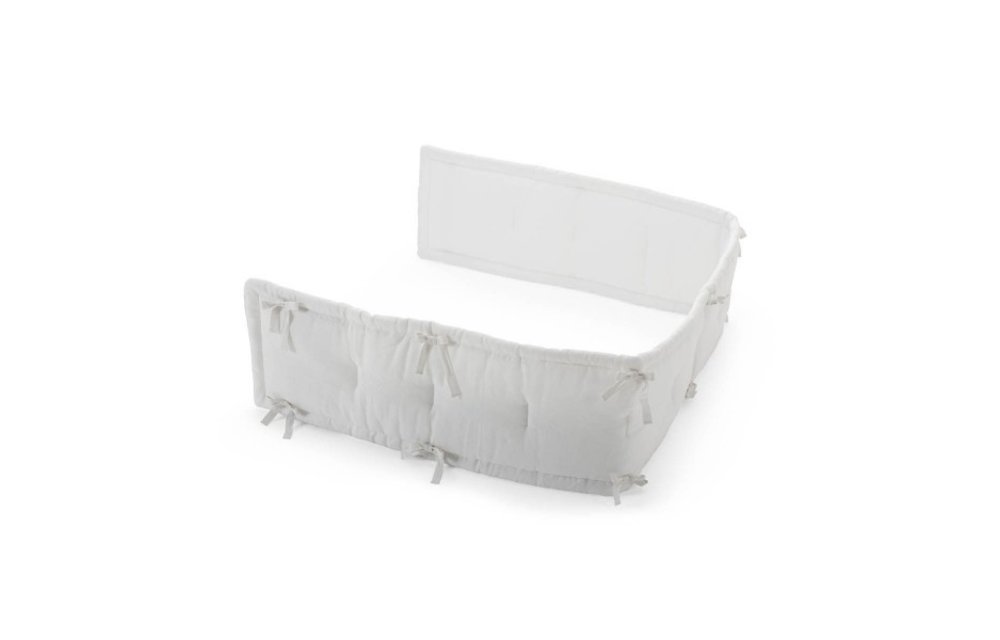 CLOSEOUT!! Stokke Home Half Bumper In White