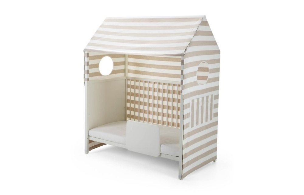 CLOSEOUT!! Stokke Home Bed Roof In Beige Stripe