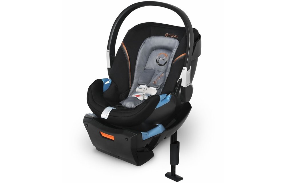 Cybex Aton 2 With Sensorsafe In Pepper Black