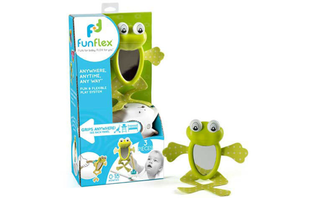 Fun Flex Frog Mirror Set