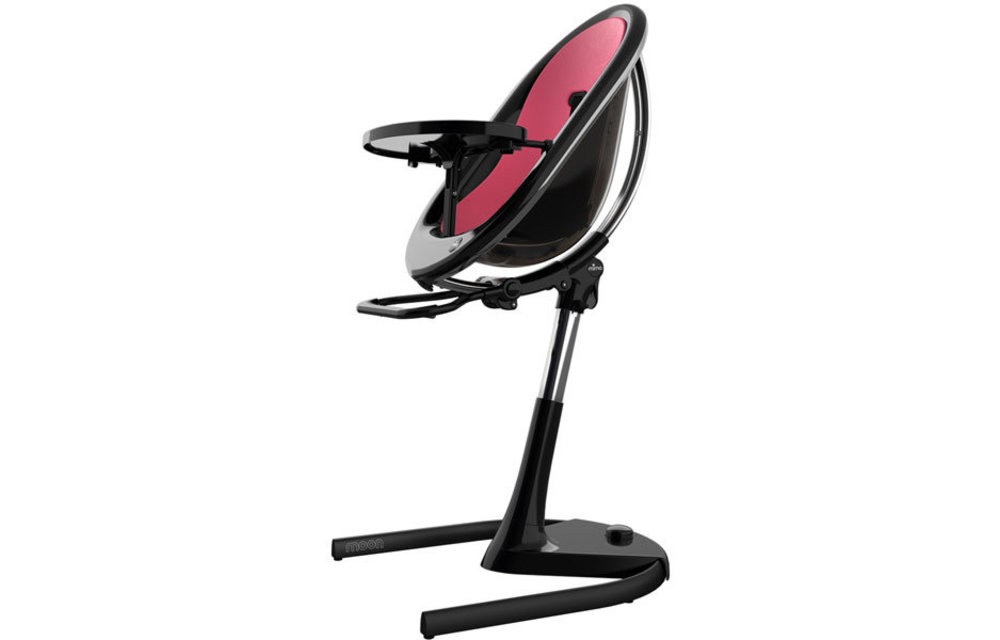 Mima Kids Moon 2G 3-in-1 Highchair In Black- Fuchsia