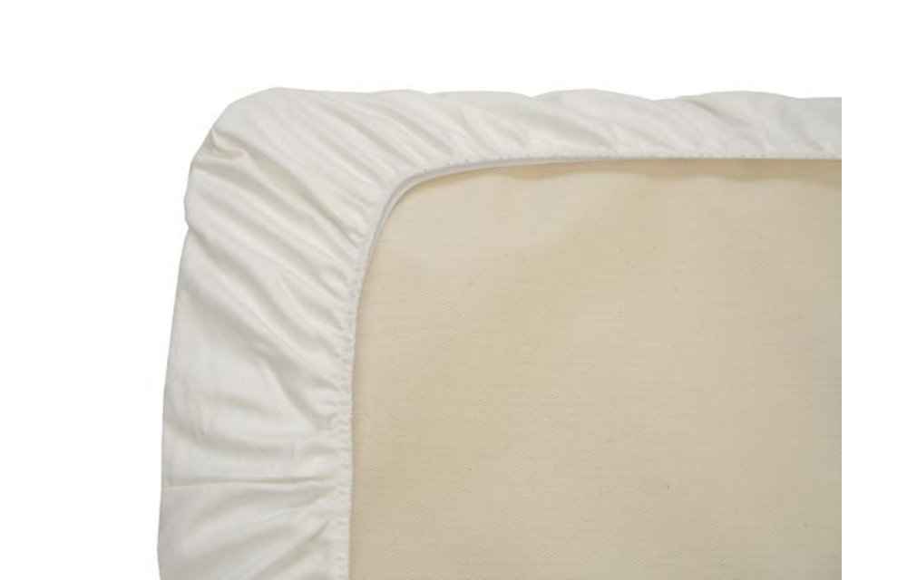 Naturepedic Organic Cotton White Crib Sheet (1 Pack)