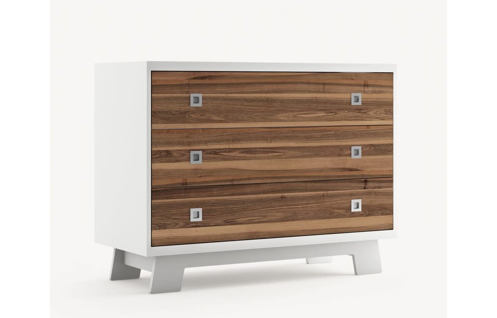 Dutailier Pomelo 3 Drawer Dresser- Custom Design Your Own Color
