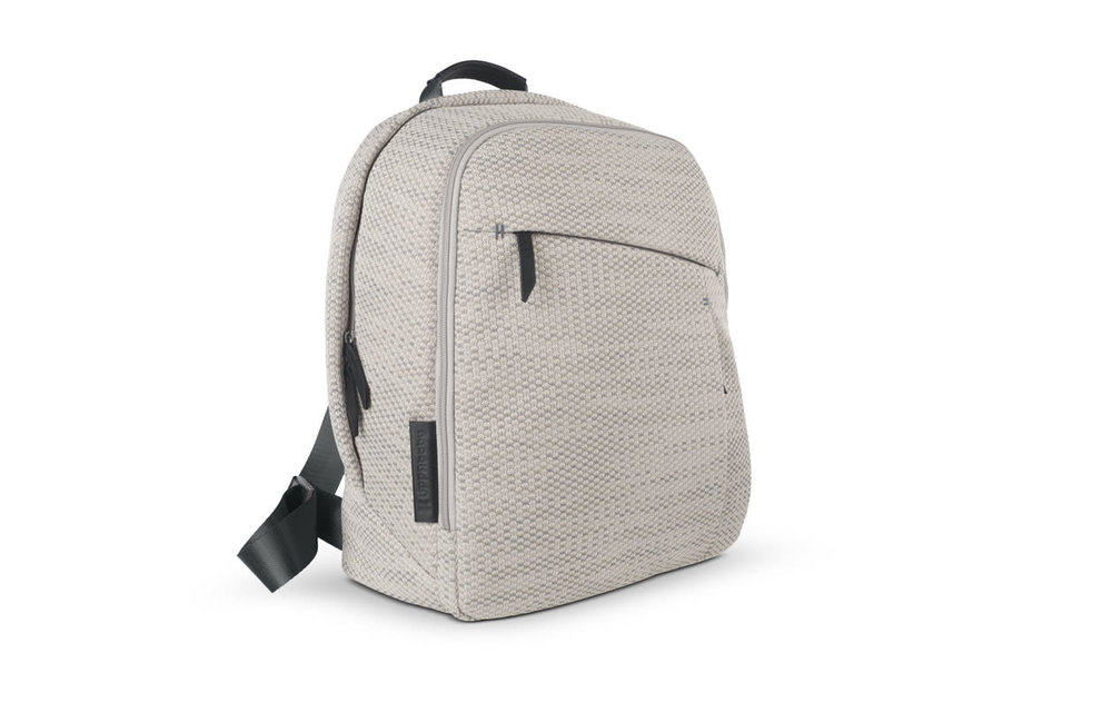 Uppa Baby Changing Backpack - SIERRA (dune knit/black leather)