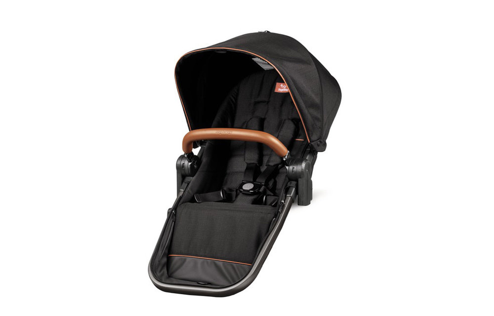 Peg Perego Z4 Second Seat Companion Seat In Agio Black