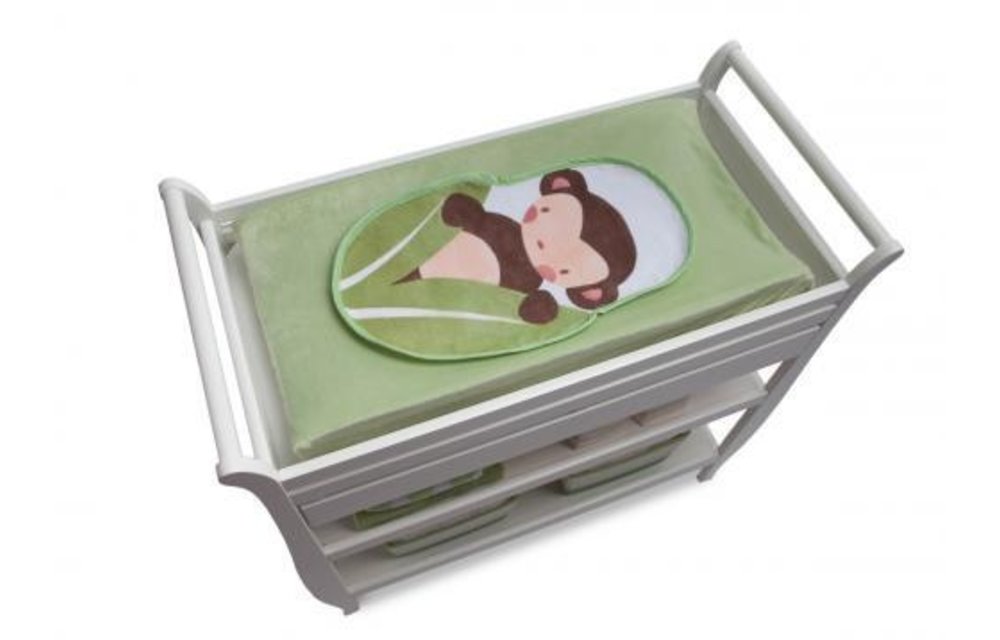 CLOSEOUT!! Boppy Changing Pad Fabric In Heirloom Changing Pad Set - Monkey