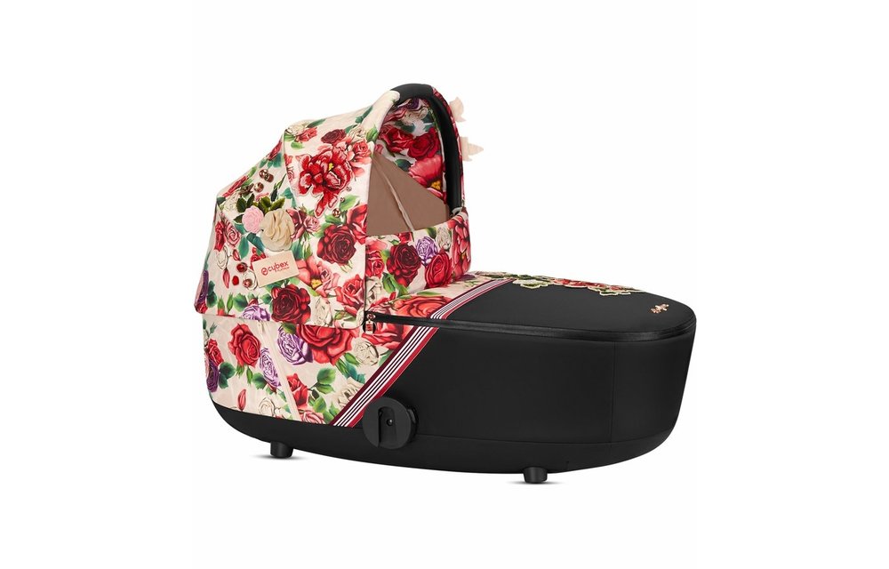 Cybex Mios Lux Carry Cot In Spring Blossom Light