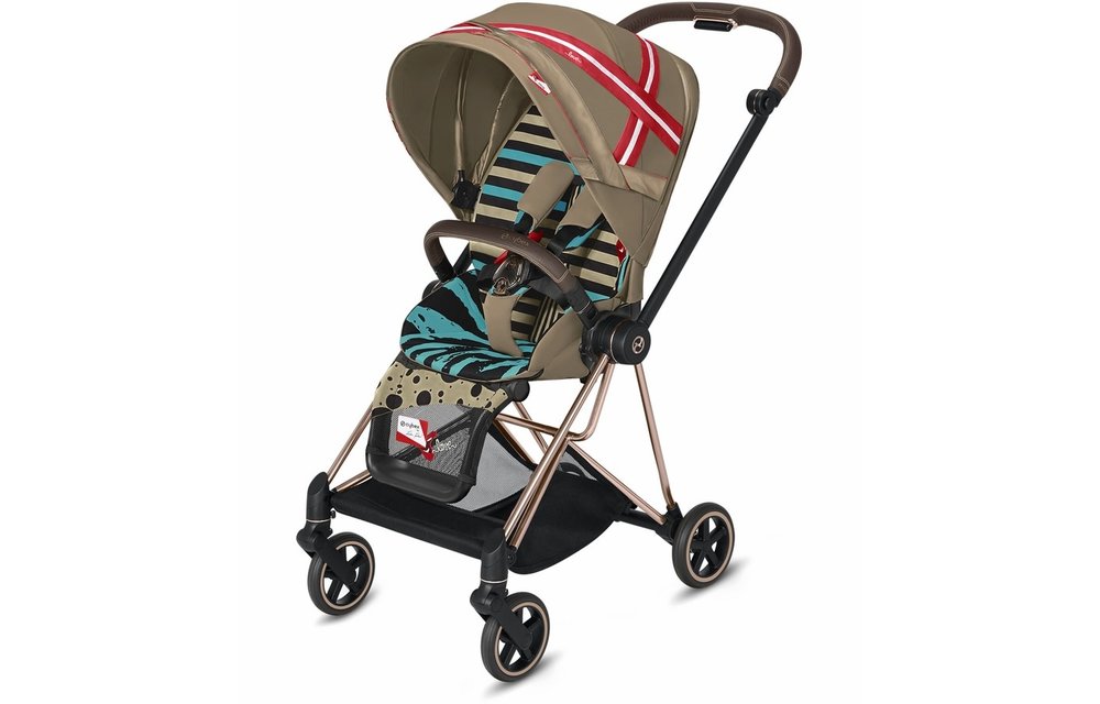 Cybex Mios 2 Complete Stroller - Rose Gold/Karolina Kurkova One Love