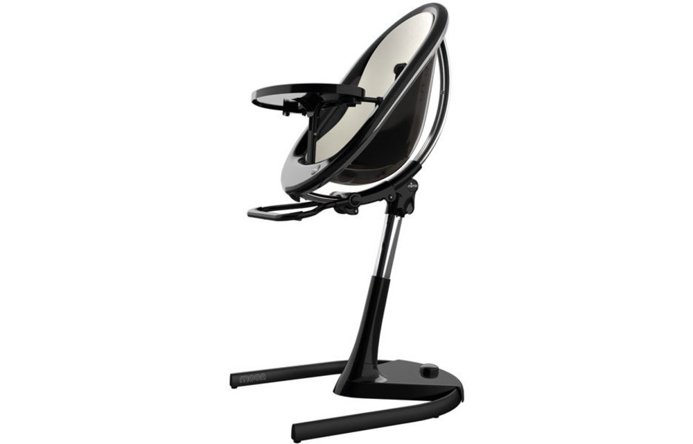 Mima Kids Moon 2G 3-in-1 Highchair In Black- Snow White