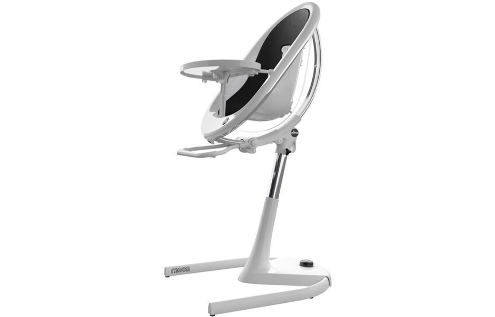 Mima Kids Moon 2G 3-in-1 Highchair In White- Black