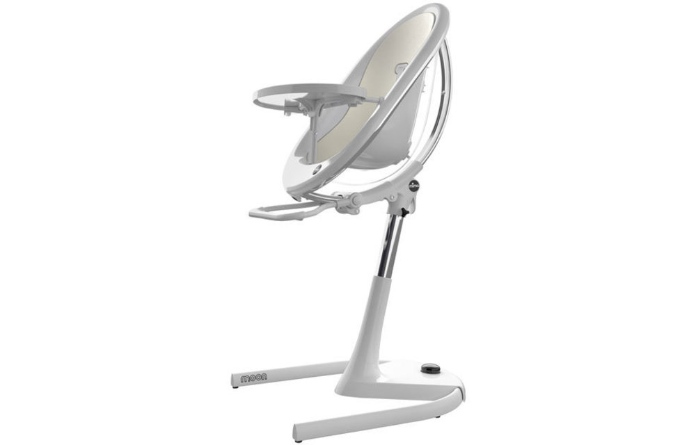 Mima Kids Moon 2G 3-in-1 Highchair In White - Snow White