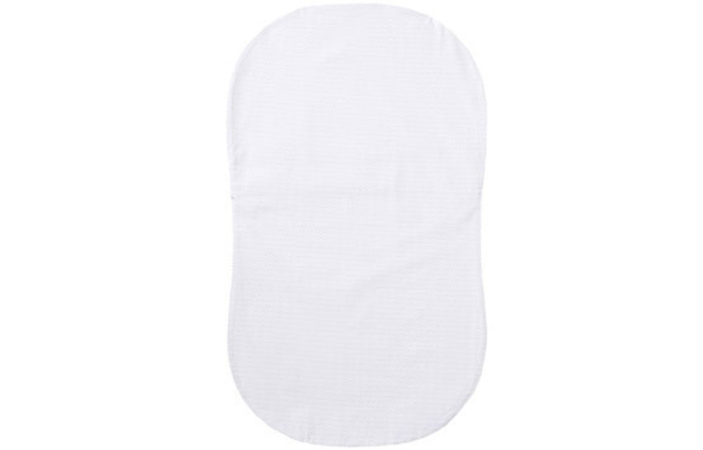 Halo Bassinet Fitted Grey Pin Dot Sheet