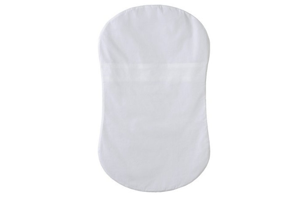 Halo Bassinet 100 % Organic Cotton- White Woven Sheet