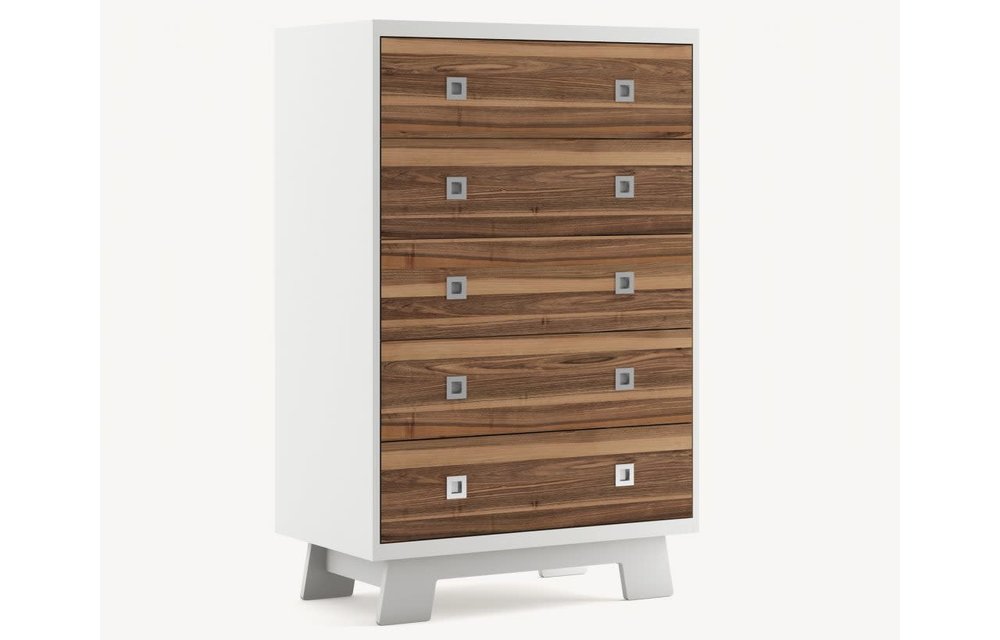 Dutailier Pomelo 5 drawer Dresser- Custom Design Your Own Color