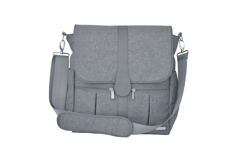 JJ Cole Backpack Diaper Bag In Heather Grey