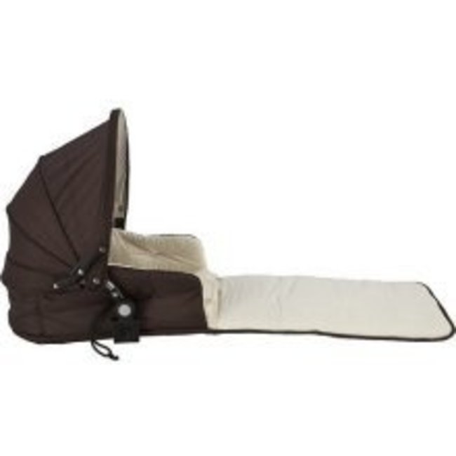 CLOSEOUT!! Valco Baby Single Tri-Mode & Zee Husssh Bassinet In Hot Chocolate