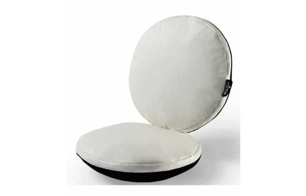 Mima Kids Moon Junior Chair Cushion Set In Snow White