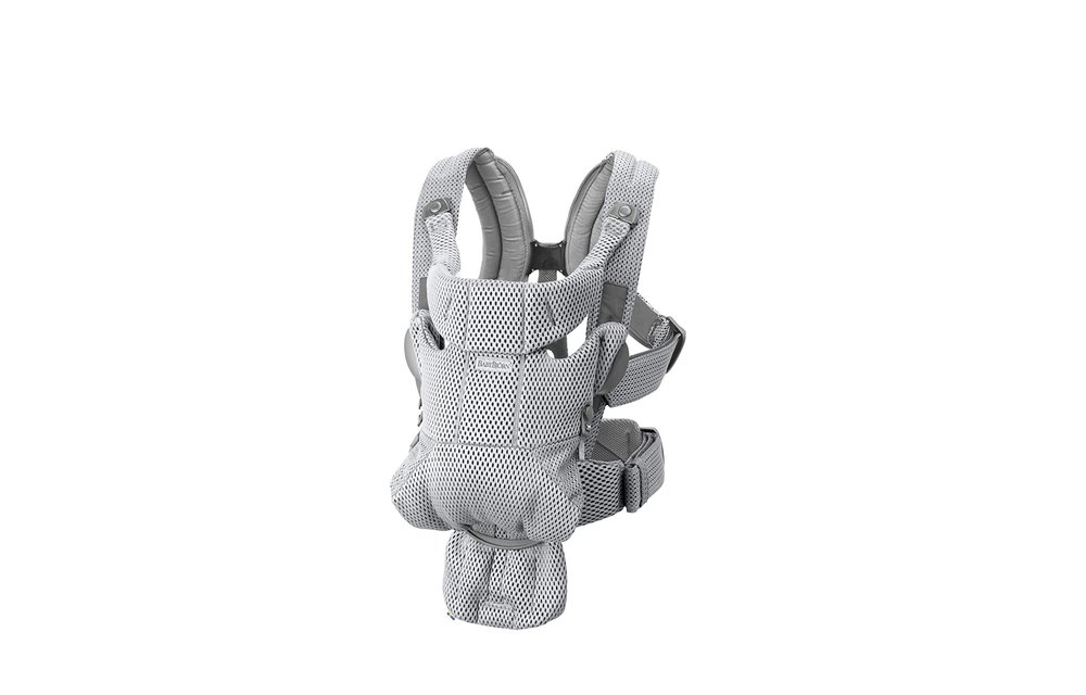 BABYBJORN Baby Carrier Free, 3D Mesh In Gray