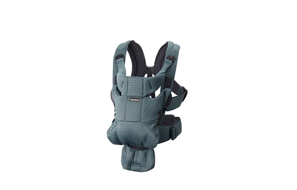 BABYBJORN Baby Carrier Free, 3D Mesh In Sage Green
