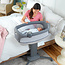 Chicco Close To You Bedside Bassinet In Heather Grey
