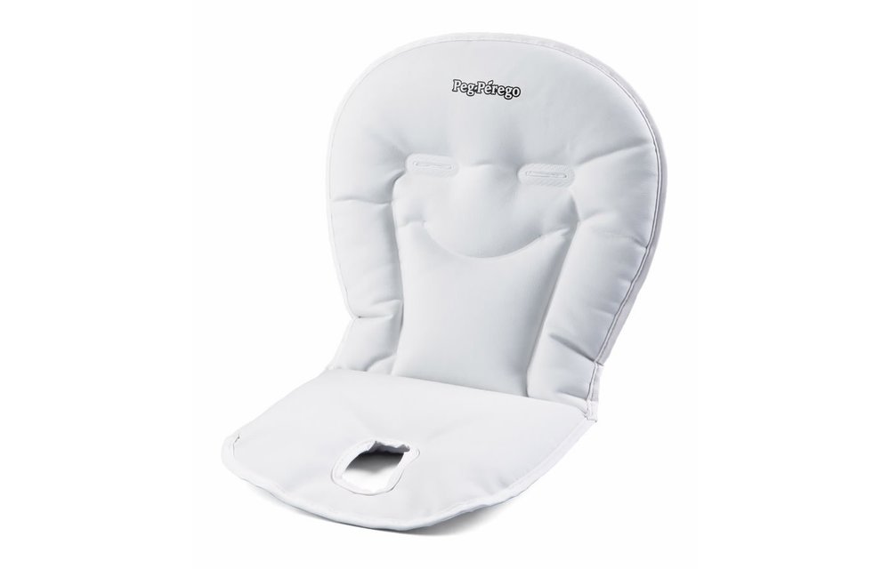 Peg Perego Highchair Booster Pad Cushion In Latte Lovely