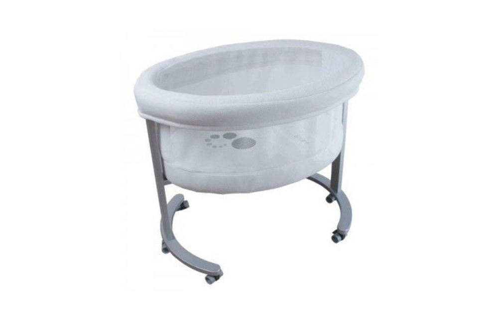 Micuna Smart Fresh Bassinet In Metal-White