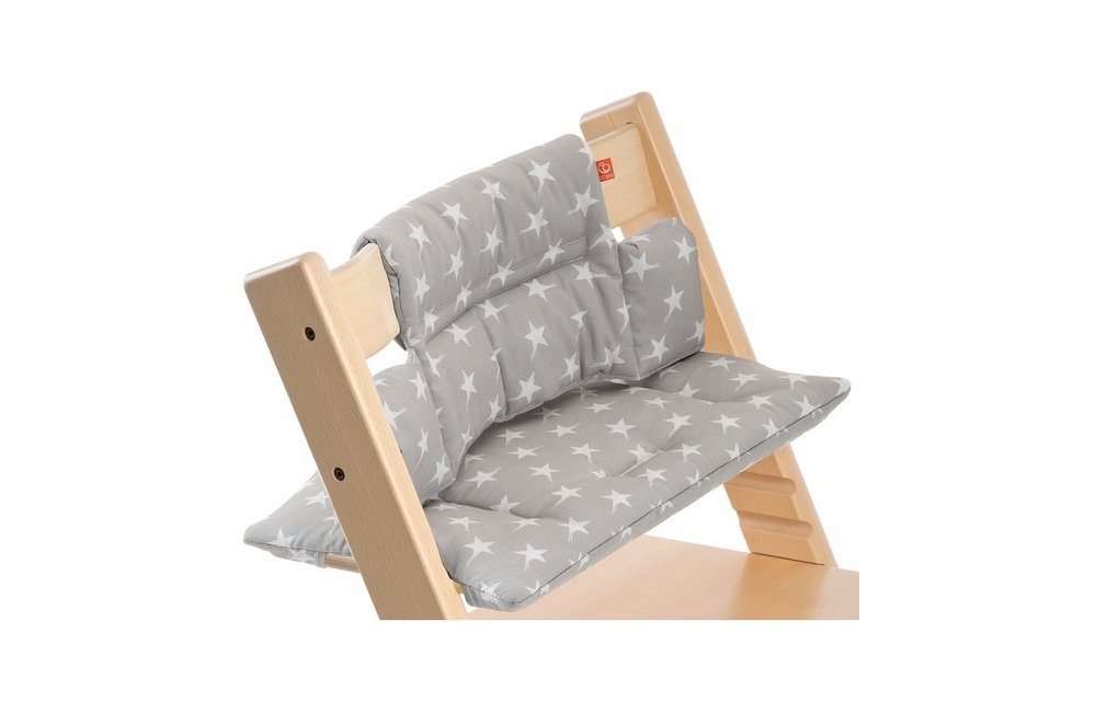 Stokke Tripp Trapp Cushions In Grey Star (Coated)