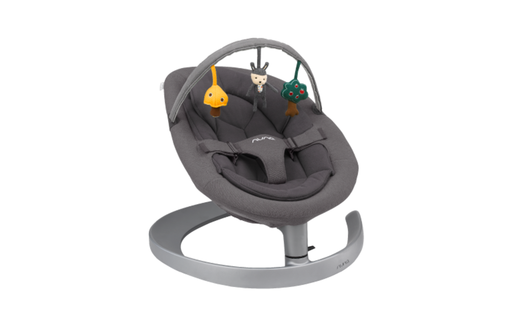 Nuna Leaf Grow Baby Child Seat and Swing - Iron