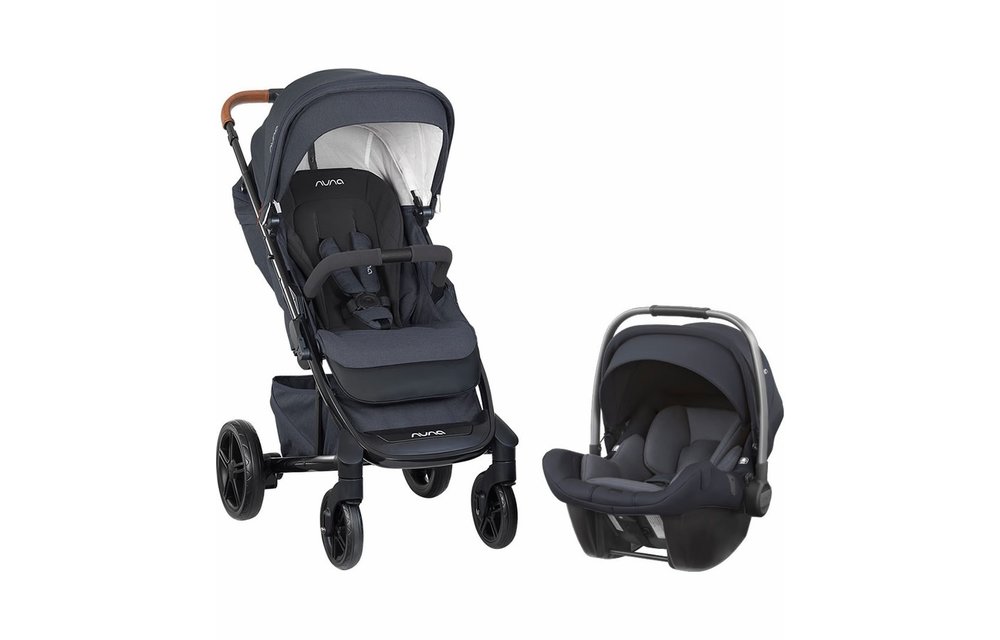 Nuna Tavo Travel System Stroller In Aspen + Pipa Lite LX In Aspen
