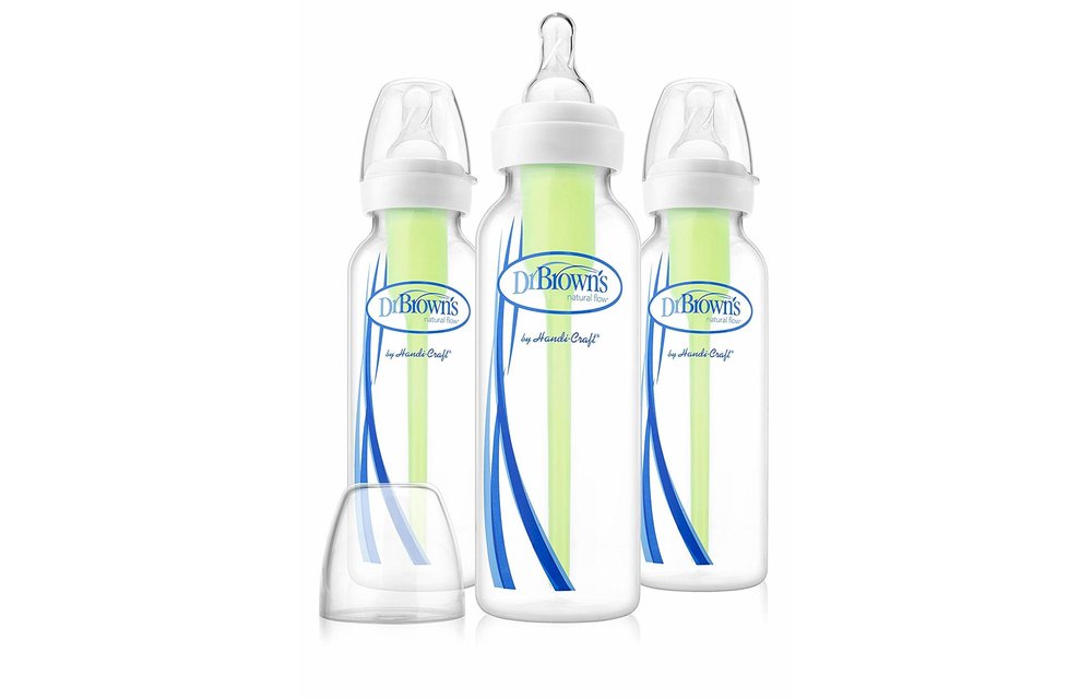 Dr. Brown's 8 oz/250 ml PP Options+ Narrow Bottle, 3-Pack