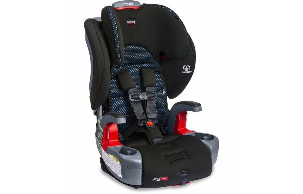Britax Grow With You ClickTight Booster Car Seat - Cool Flow Teal
