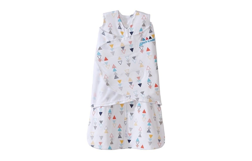 HALO SleepSack Swaddle Cotton Multi Triangle Cotton , Small